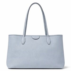 Kate Spade Lori Light Blue Leather Tote Like New Spotless Beautiful Color